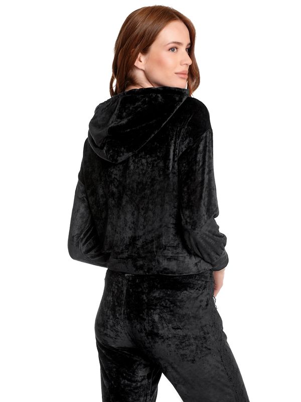 Nastrovje Potsdam Vive Maria Velvet Dream Damen Kapuzensweatjacke schwarz Blitzverkäufe