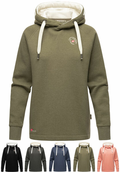 ﻿Navahoo Airii Damen Sweater Kapuzenpullover Hoodie