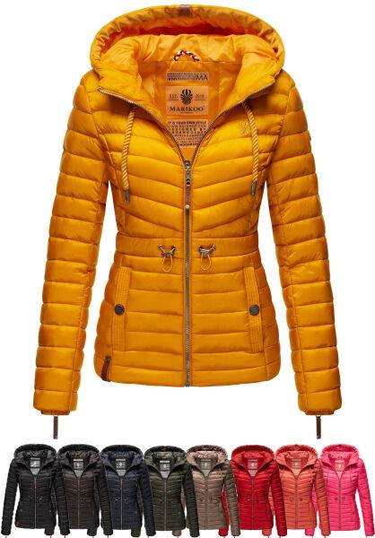 Navahoo Aniyaa Damen Steppjacke mit Kapuze
