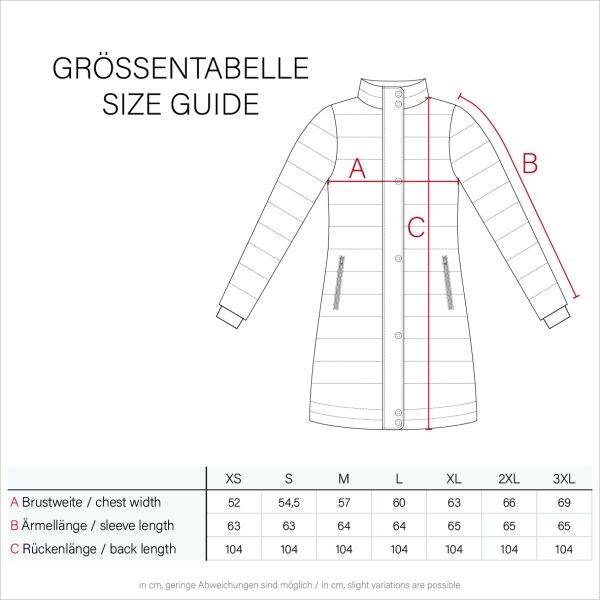 Navahoo Benikoo Damen lange Winterjacke Online Outlet