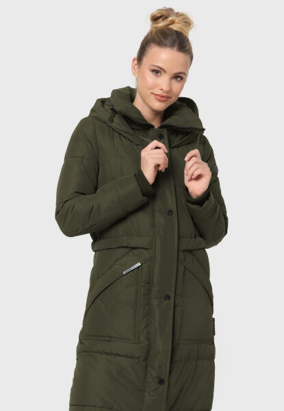 Navahoo Ayumii Damen lange Winter Steppjacke Zeitlich begrenztes Angebot