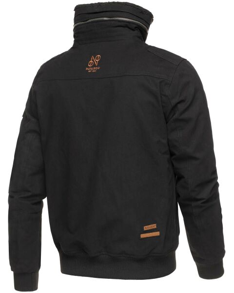 Navahoo Navahoo Herren Piloten Jacke mit Stehkragen Begrenzte Freigabe