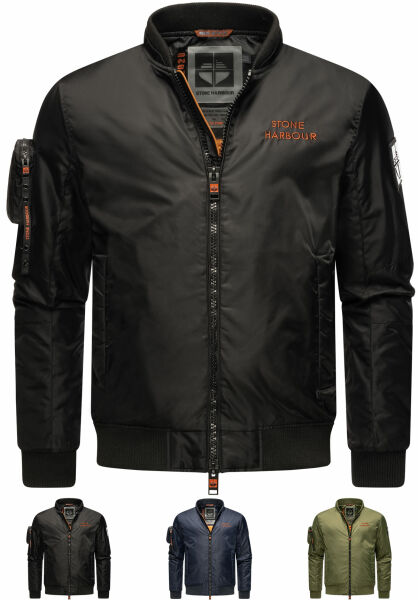 Navahoo Stone Harbour Berkoo Herren Bomber Jacke Zeitbegrenzte Promotion
