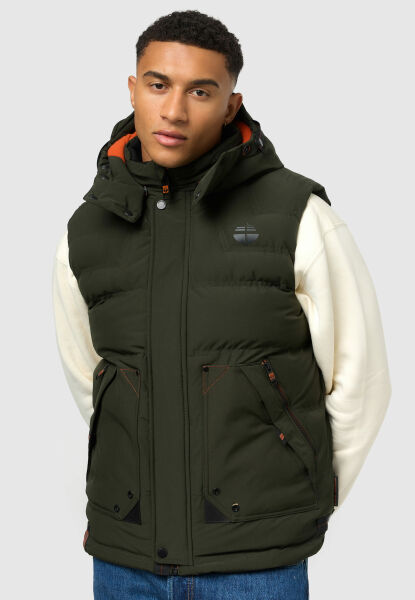 Navahoo Stone Harbour Egoor Herren Winter Steppweste Discount Store für neue Produkte