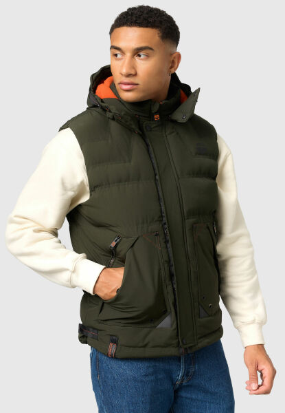 Navahoo Stone Harbour Egoor Herren Winter Steppweste Discount Store für neue Produkte