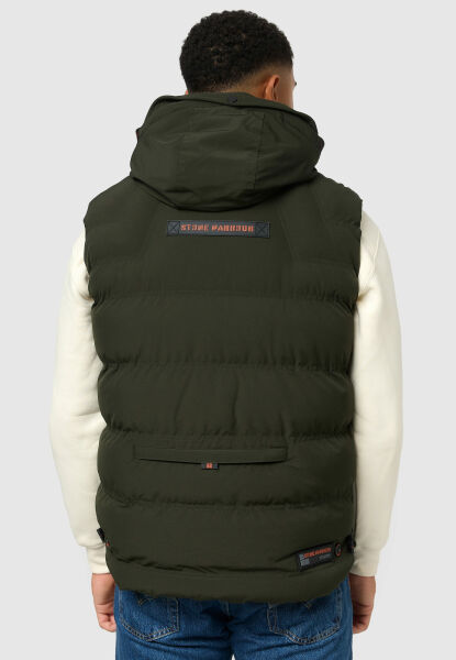 Navahoo Stone Harbour Egoor Herren Winter Steppweste Discount Store für neue Produkte
