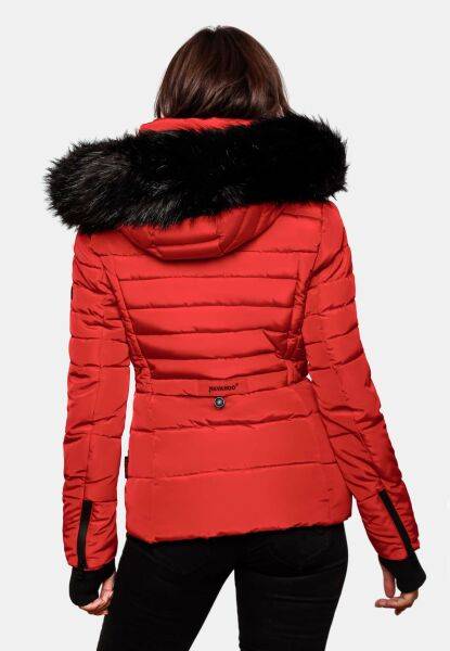 Navahoo Navahoo Adele Damen Winterjacke warm gefüttert Teddyfell Fabrikladen