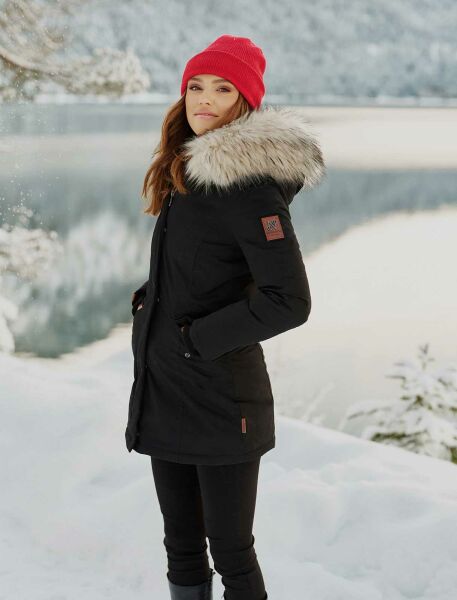 Navahoo Navahoo Cristal Damen Winterjacke Parka mit Kunstfell 2025