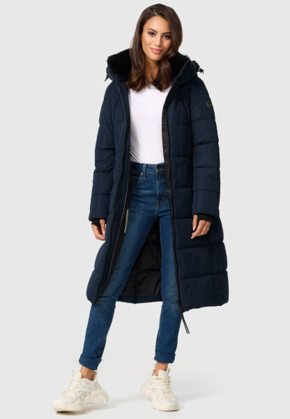 Navahoo Zuraraa lange Damen Winter Steppjacke Vatertagsangebot