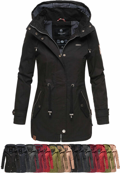 Navahoo Nyokoo Damen Herbst Frühling Übergangsjacke