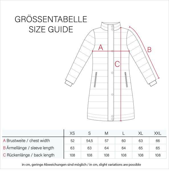 Navahoo Reliziaa Damen Winter Parka lang Exklusive Angebote