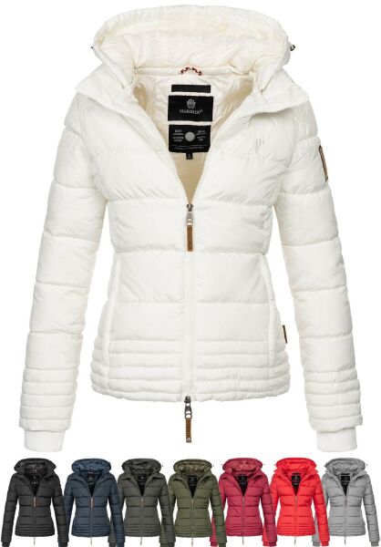 Navahoo Sole Damen Winter Steppjacke mit Kapuze