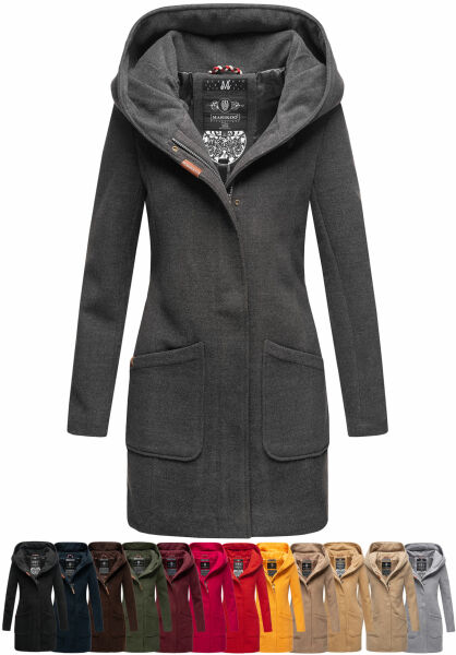 Navahoo Maikoo Damen Trenchcoat Wintermantel