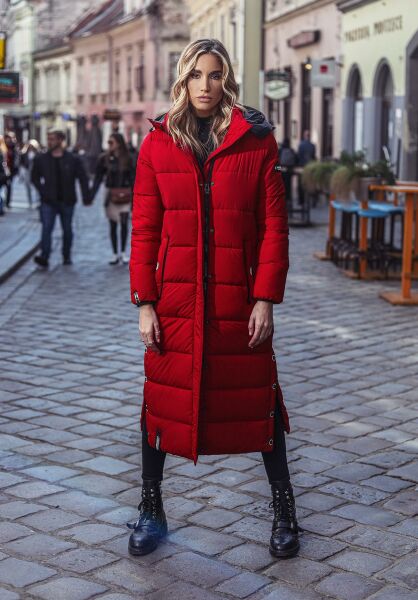 Navahoo Navahoo Isalie Damen lange Winterjacke gesteppt Bis zu 50% Rabatt