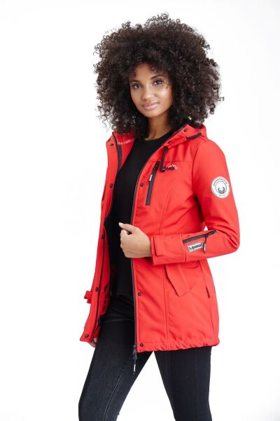 Navahoo Zimtzicke Damen lange Softshell Jacke Nur noch ein Tag übrig
