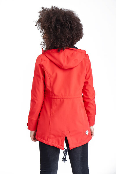Navahoo Zimtzicke Damen lange Softshell Jacke Nur noch ein Tag übrig