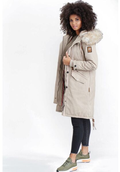 Navahoo Navahoo Kin-Joo Damen Parka Winterjacke Mit Kapuze Kostenloser Versand international