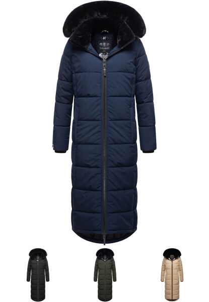 Navahoo Navahoo Knuddelfee Damen lange Winterjacke