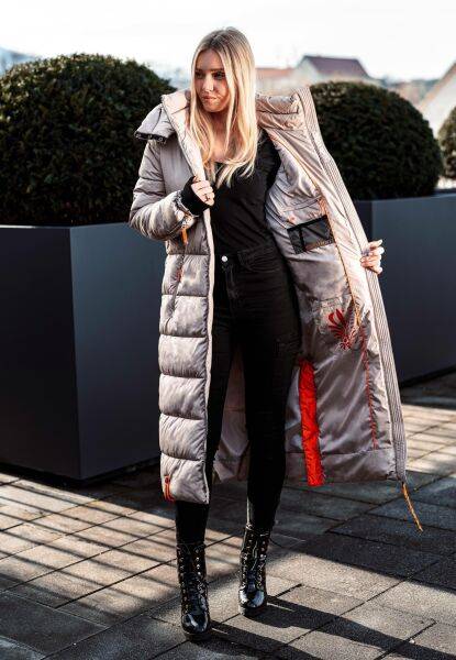 Navahoo Navahoo Kristallblume Damen Winter Steppjacke Black Friday Preise