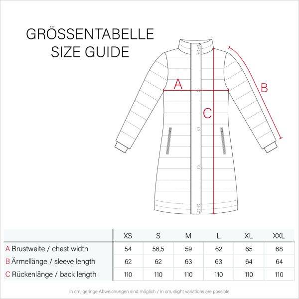 Navahoo Navahoo Kuschelmausi lange Damen Winterjacke zollfrei