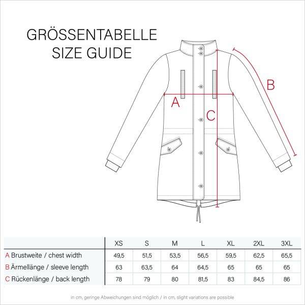 Navahoo Navahoo LaViva warme Damen Winterjacke mit Teddyfell 2025