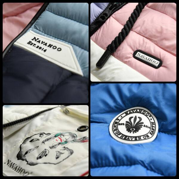 Navahoo Navahoo Lulana Multikulti Damen Steppjacke Colour Blocking Design Angebote