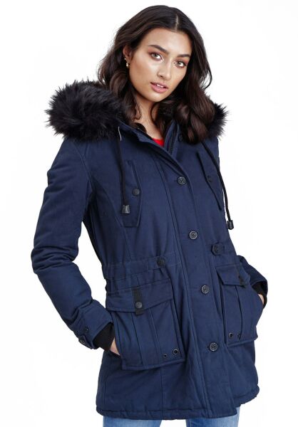 Navahoo Navahoo Luluna Damen Winterjacke mit Kunstfell Hotsell