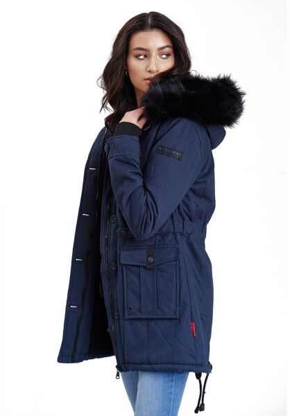 Navahoo Navahoo Luluna Damen Winterjacke mit Kunstfell Hotsell