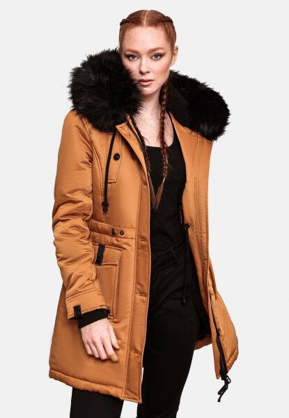 Navahoo Navahoo Luluna Princess Damen Kunstfell Winterjacke im Angebot