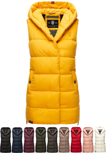 Navahoo Navahoo Madilynaa Damen Winter Weste mit Steppung
