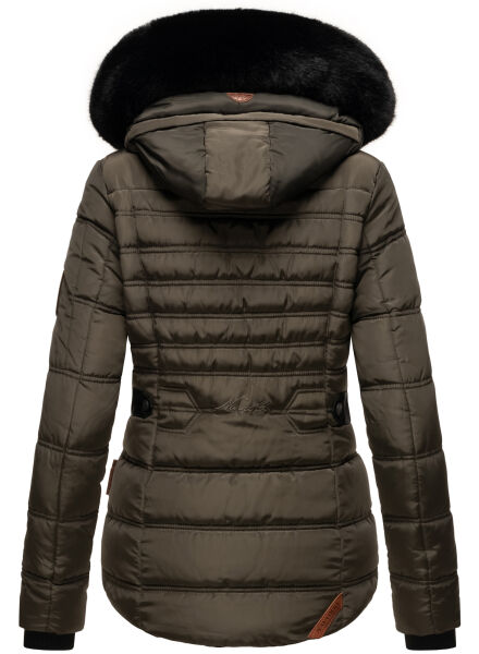 Navahoo Navahoo Melikaa Damen Winterjacke mit Kunstfellkragen & Kapuze Blitzverkäufe
