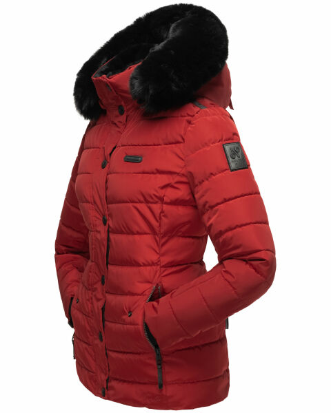Navahoo Navahoo Milianaa Winter Jacke Stepp Kurzjacke gefüttert Kapuze Kunstfell Limitierter Zeitrabatt