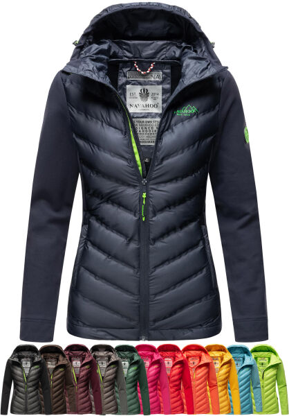 Navahoo Navahoo Nimm mich mit Damen Fleece Hybrid Jacke Trekking Wanderjacke