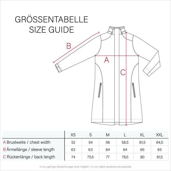 Navahoo Navahoo Oceans Heart gefütterte Damen Regenjacke Versandkostenfrei