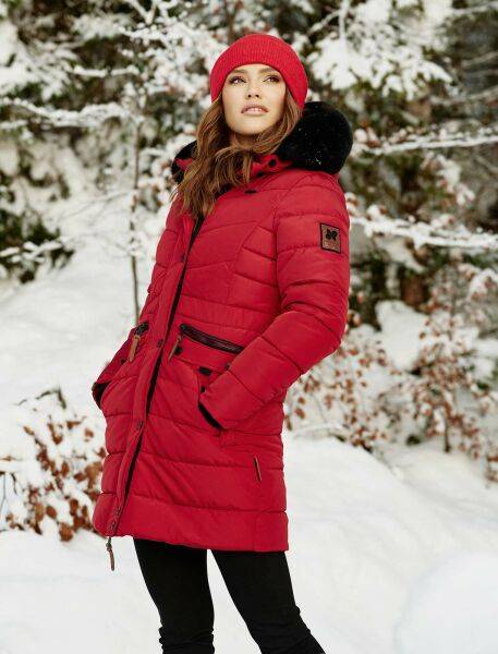 Navahoo Navahoo Paula Damen Parka Winterjacke Gefüttert Begrenztes Angebot