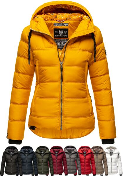 Navahoo Navahoo Renesmee Damen Winter Steppjacke mit Kapuze