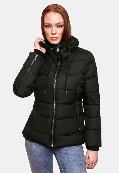 Navahoo Navahoo Renesmee Damen Winter Steppjacke mit Kapuze Cyber Monday