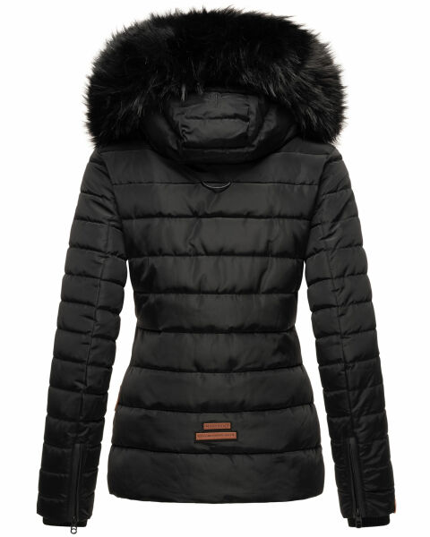 Navahoo Navahoo Wisteriaa Damen Winter Steppjacke mit Kapuze und Fellkragen VIP-Rabatte