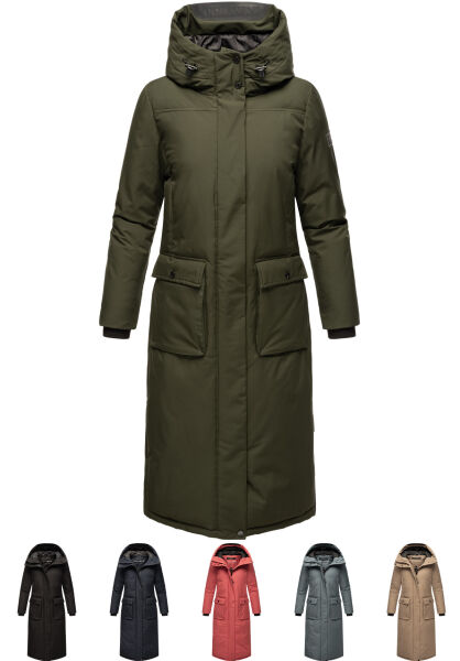 Navahoo Navahoo Wolkenfrost lange Damen Winterjacke
