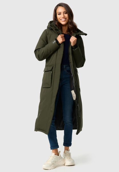 Navahoo Navahoo Wolkenfrost lange Damen Winterjacke Tiefpreis