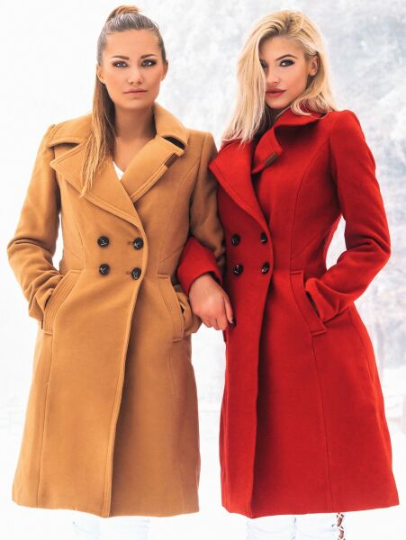 Navahoo Navahoo Wooly Damen Trenchcoat Winter Mantel Super Sparpreis