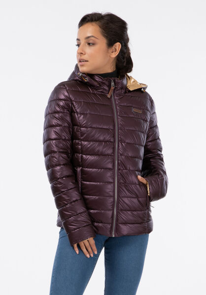 Navahoo Navahoo Aurelianaa Damen glänzende Steppjacke Zeitbegrenzte Promotion