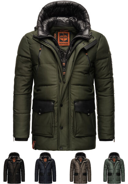 Navahoo Stone Harbour Mitjaa Herren Winter Jacke Parka