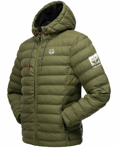 Navahoo Stone Harbour Zaharoo wasserdichte Herren Regen Steppjacke Black Friday Preise