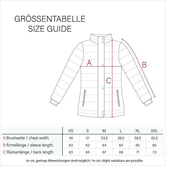 Navahoo Loveleen Damen Winter Steppjacke mit Teddyfell und Fellkragen Outlet