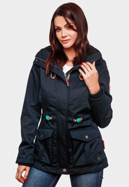 Navahoo Damen Outdoor wasserabweisende Übergangsjacke im Angebot
