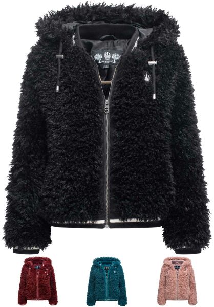 Navahoo Puderzuckerwölkchen Damen Felljacke