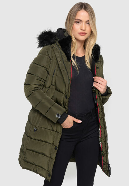 Navahoo Navahoo Lotusblüte Princess Damen lange Winter Steppjacke Fabrik Onlineshop