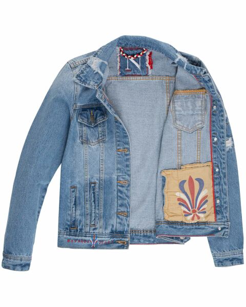 Navahoo Navahoo Pamuyaa Damen Jeans Jacke Fabrikpreis