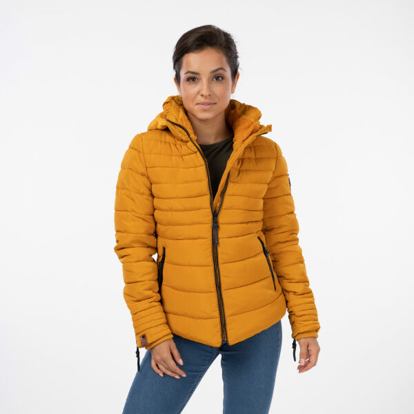 Navahoo Amber Damen Winter Steppjacke mit Teddyfell Großer Ausverkauf